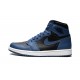 Nike Air Jordan 1 High Mens Dark Marina Blue 555088-404 Shoes