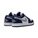 Nike Air Jordan 1 Low Mens Midnight Navy 553558-141 Shoes