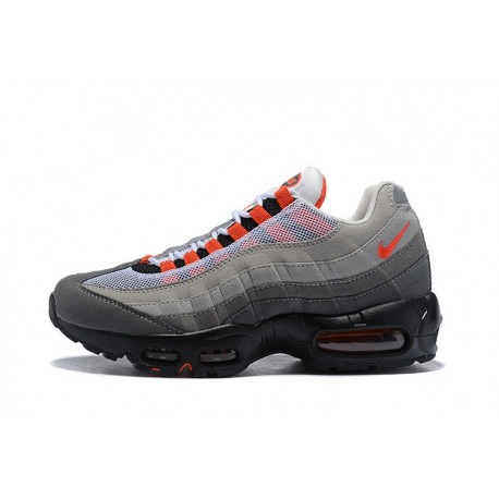 Air Max 95 OG Mens Grey Red Shoes AT2865 100