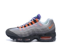 Air Max 95 OG QS Unisex Blacksafety Orangevolt Shoes 810374 078