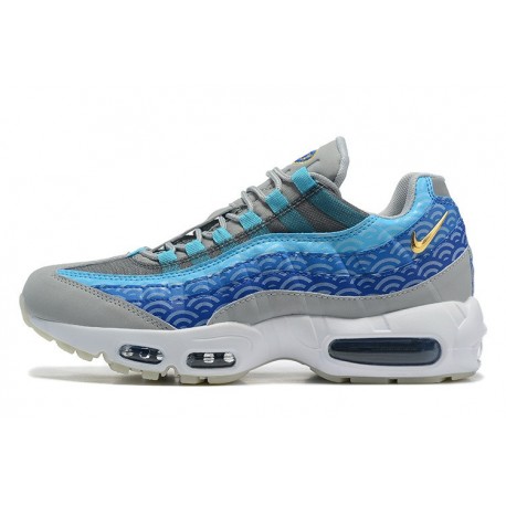 Air Max 95 TT Mens Blue Grey White Shoes CW7992 001