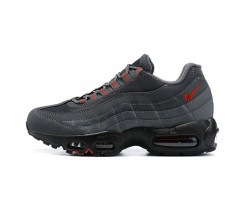 Air Max 95 TT Mens Grey Red and Black Shoes