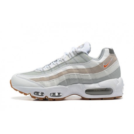 Air Max 95 TT Mens White Grey and Orange Shoes DM0011 100