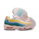 Air Max 95 TT Womens Yellow Pink White Shoes DQ9323 200