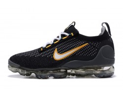 Air VaporMax 2021 Flyknit Unisex Black Yellow DH4086 001 Shoes