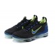 Air VaporMax 2021 Flyknit Unisex Blue Black and Green Shoes