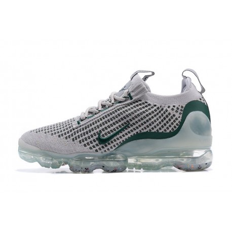 Air VaporMax 2021 Flyknit Unisex Grey Green DN3074 001 Shoes