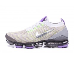 Air VaporMax Flyknit 3 Unisex White Purple Shoes AJ6900 102